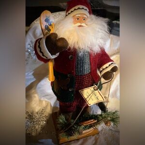 Santa Claus Figurine - Red and White